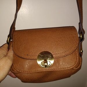 Merona small brown crossbody